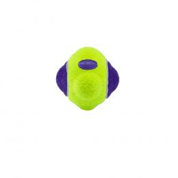 KONG AirDog Knobby Ball mit Quietscher Gr. M/L: Ø 8,9 cm