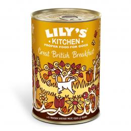 LILY'S KITCHEN Dog British Breakfast Hirsch 6x400g