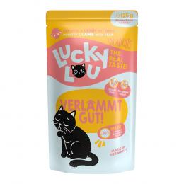 Lucky Lou Adult 16 x 125 g - Geflügel & Lamm