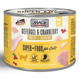 MAC's Cat Geflügel, Rind & Cranberry 200 g (7,75 € pro 1 kg)