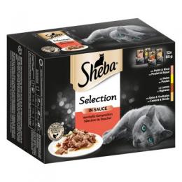 Angebot für Megapack Sheba Varietäten Frischebeutel 24 x 85 g - Delikatesse in Gelee Geflügel Variation - Kategorie Katze / Katzenfutter nass / Sheba / Frischebeutel.  Lieferzeit: 1-2 Tage -  jetzt kaufen.