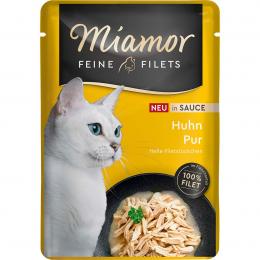 Miamor Feine Filets in Sauce Huhn Pur 24x100g