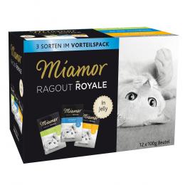 Miamor Ragout Royale - gemischtes Paket - 12 x 100 g Jelly 1 (3 Sorten)