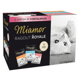 Miamor Ragout Royale - gemischtes Paket - 12 x 100 g Jelly 2 (3 Sorten)
