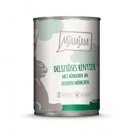 MjAMjAM 6 x 400 g - Rentier & Huhn