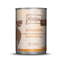 Angebot für MjAMjAM purer Fleischgenuss 6 x 400 g - saftiges Huhn pur - Kategorie Hund / Hundefutter nass / Mjamjam / -.  Lieferzeit: 1-2 Tage -  jetzt kaufen.