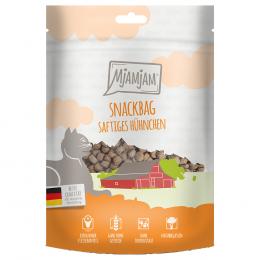 Angebot für MjAMjAM Snackbag saftiges Hühnchen - Sparpaket 4 x 125 g - Kategorie Katze / Katzensnacks / MjAMjAM / -.  Lieferzeit: 1-2 Tage -  jetzt kaufen.