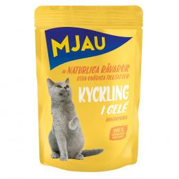 Mjau Cat Pouch 12 x 85 g - Huhn in Gelee