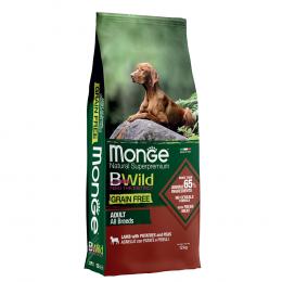 Angebot für Monge Bwild Grain Free All Breeds Lamm mit Kartoffeln und Erbsen - 12 kg - Kategorie Hund / Hundefutter trocken / Monge / Monge Superpremium Grain Free.  Lieferzeit: 1-2 Tage -  jetzt kaufen.