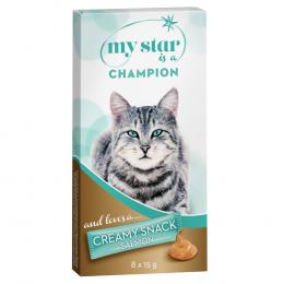 My Star is a Champion - Lachs Creamy Snack -Sparpaket: 24 x 15 g