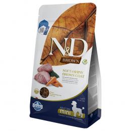 N&D Dog Brown Adult Mini Lamm, Karotte und Spirulina - 2 kg