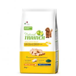 Natural Trainer Adult Small & Toy mit Huhn - Sparpaket: 2 x 2 kg