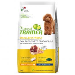 Angebot für Natural Trainer Dog Small & Toy Adult Schinken - Sparpaket: 2 x 7 kg - Kategorie Hund / Hundefutter trocken / Nova foods Trainer Natural / Trainer Natural Size Mini.  Lieferzeit: 1-2 Tage -  jetzt kaufen.