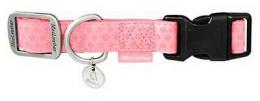 Nayeco Nylon Hundehalsband Macleather Pink 35-50Cm X 20Mm