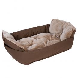 Nomad Tales Blush Hundebett Boot 2-in-1 - Größe L: L 95 x B 67 x H 32 cm