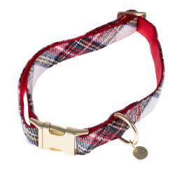 Nomad Tales Tartan: Halsband, Leine, Kotbeutelspender zum Sonderpreis! - Halsband Größe L: 42-66 cm Halsumfang