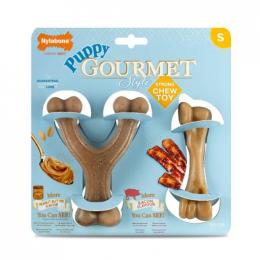 Nylabone Puppy Gourmet Twin Pack Welpenspielzeug Für Welpen 2