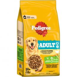 Pedigree Adult Geflügel & Gemüse - Sparpaket: 2 x 12 kg