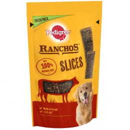 Pedigree Ranchos Slices - Sparpaket: 8 x 60 g Rind