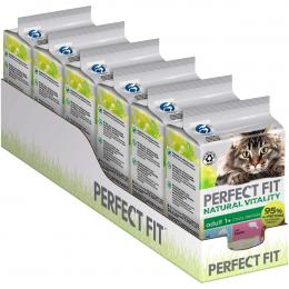 PERFECT FIT Katze Natural Vitality Adult 1+ mit Hochseefisch und Lachs 6x50g