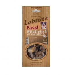 Petman Lobtüte Fass! Wildfleisch - Sparpaket: 5 x 80 g