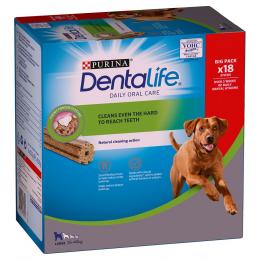 Purina Dentalife Tägliche Zahnpflege-Snacks zum Sonderpreis! - für große Hunde (25-40 kg) - 18 Sticks