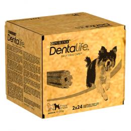 Purina Dentalife Tägliche Zahnpflege-Snacks zum Sonderpreis! - für mittelgroße Hunde (12-25 kg) - 48 Sticks