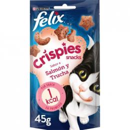 Purina Felix Lachs- Und Forellen-Crispies-Snack Für Katzen 180 Gr