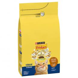PURINA Friskies Sterilized Katze mit Truthahn, Huhn und Gemüse - 1,5 kg