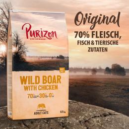 Purizon Original Wildschwein mit Huhn - getreidefrei - 400 g