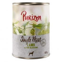Purizon Single Meat 6 x 400 g - Lamm mit Hopfenblüten