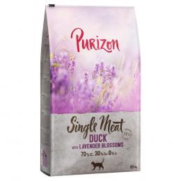 Purizon Single Meat Sparpaket 2 x 6,5 kg - Ente mit Lavendelblüten