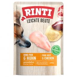 RINTI Leichte Beute 10 x 400 g - Rind Pur & Huhn