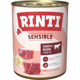 Rinti Sensible Rind & Reis 6x800g