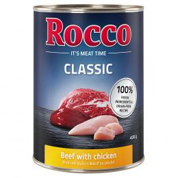 Rocco Classic 6 x 400 g zum Probierpreis! - Rind mit Huhn