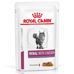 Angebot für Royal Canin Veterinary Feline Renal in Soße - Huhn (48 x 85 g) - Kategorie Katze / Katzenfutter nass / Royal Canin Veterinary / Nierenerkrankungen.  Lieferzeit: 1-2 Tage -  jetzt kaufen.