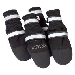 Rukka® Thermo Winterschuhe, schwarz - Größe 3: Pfotenlänge 78 mm