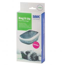 Savic Bag it Up Litter Tray Bags - Sparpaket: Jumbo (3 x 6 Stück)