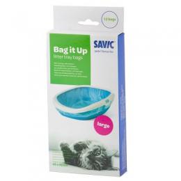 Savic Bag it Up Litter Tray Bags - Sparpaket: Large (3 x 12 Stück)