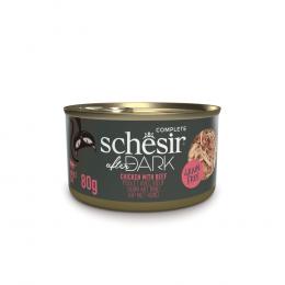 Schesir After Dark 12 x 80 g - Huhn & Rind