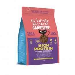 Schesir Born Carnivore High Protein Huhn mit Hering & Lachs - 1,25 kg