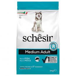 Schesir Dog Medium Adult mit Fisch - 3 kg