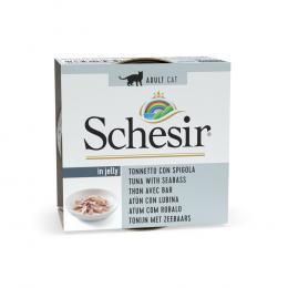 Schesir Thunfisch in Gelee 6 x 85 g - Thunfisch mit Seebarsch