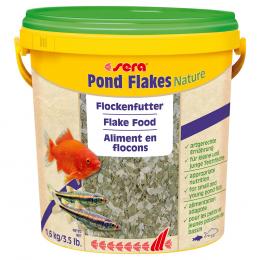 Angebot für Sera Pond Flakes Nature - Sparpaket: 2 x 10 L - Kategorie Fisch / Fischfutter nach Fischart / Teichfischfutter (Koi & Karpfen) / Flocken/Granulat.  Lieferzeit: 1-2 Tage -  jetzt kaufen.