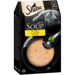 SHEBA Soup mit Huhn 4x40g