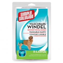Angebot für Simple Solution waschbare Windel - Größe XL, 1 Stück - Kategorie Hund / Pflege & Schermaschine / Hundewindel / -.  Lieferzeit: 1-2 Tage -  jetzt kaufen.