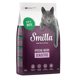 Angebot für Smilla Adult Sensitive - Ente - 1 kg - Kategorie Katze / Katzenfutter trocken / Smilla / Smilla Adult - Besondere Bedürfnisse.  Lieferzeit: 1-2 Tage -  jetzt kaufen.
