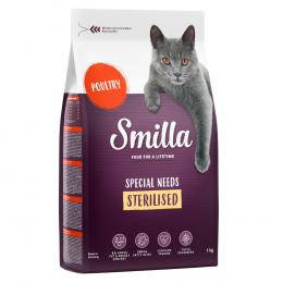 Angebot für Smilla Adult Sterilised - Geflügel - 1 kg - Kategorie Katze / Katzenfutter trocken / Smilla / Smilla Adult - Besondere Bedürfnisse.  Lieferzeit: 1-2 Tage -  jetzt kaufen.