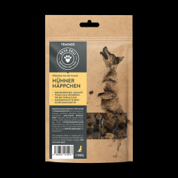 Snack Hühnerhäppchen für Hunde - 5 x 90g