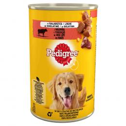 Sparpaket 24 x 400 g Pedigree Adult Classic - mit Rind